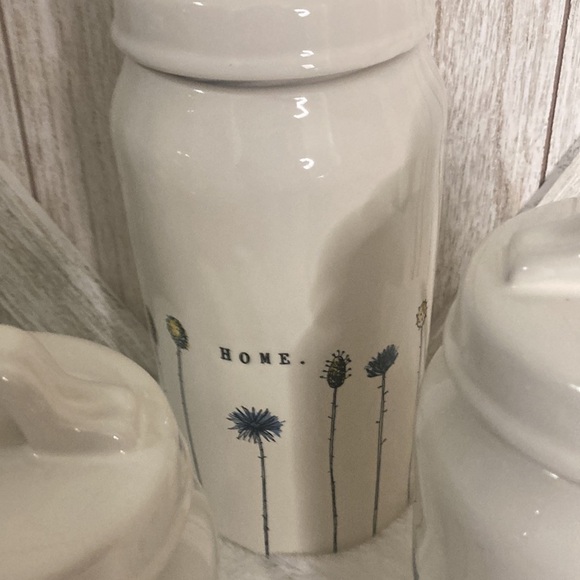 Rae Dunn Home Stem Line Canisters - Picture 3 of 7